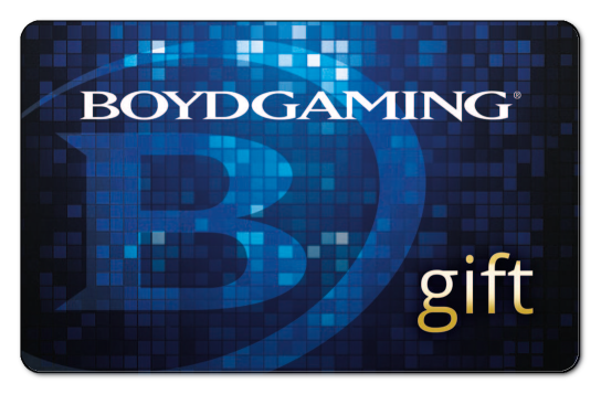 Boyd Gaming logo on a black background.